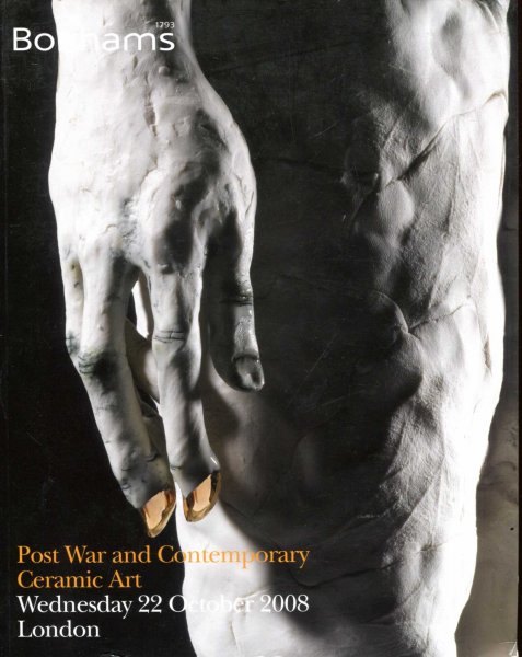 Image for Post War and Contemporary Ceramic Art, Wednesday 22 October 2008