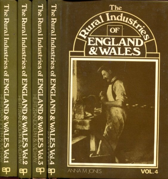 Image for The Rural Industries of England & Wales, a survey on behalf of the Agricultural Economics Research Institute, Oxford (four volumes)