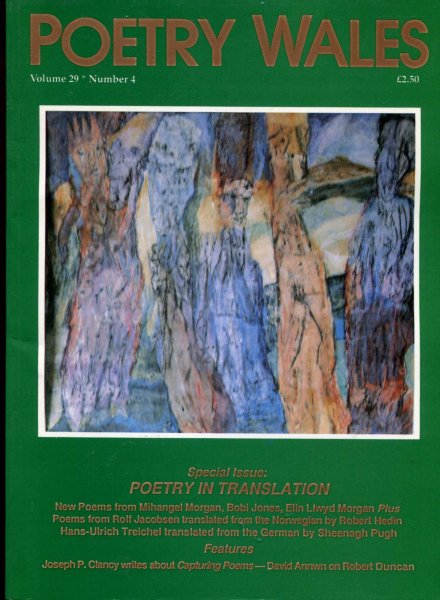 Image for Poetry Wales volume 29, Number 4, April 1994 : Poetry in Translation