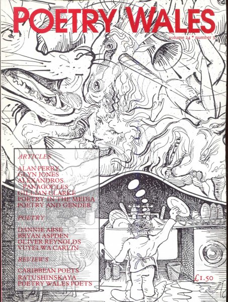 Image for Poetry Wales volume 24, Number 3, January 1989