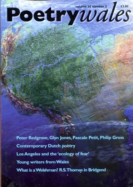 Image for Poetry Wales volume 36, Number 3 : January 2001