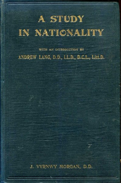 Image for A Study in Nationality