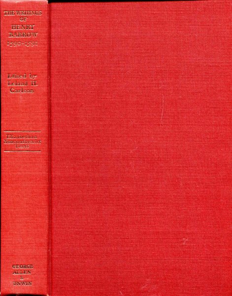 Image for The Writings of Henry Barrow 1590-1591
