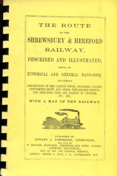 Image for The Route of the Shrewsbury & Hereford Railway