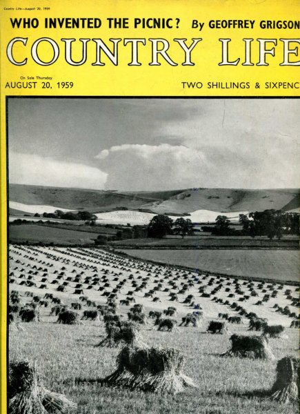 Image for Country Life volume CXXVI No 3259, August 20 1959