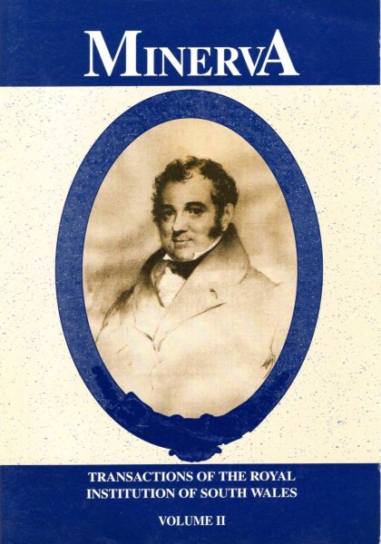 Image for Minerva - Transactions of the Royal Institution of South Wales volume II