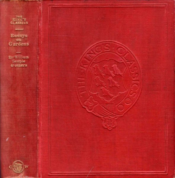 Image for Sir William Temple Upon the Gardens of Epicurus with other xviith century garden essays