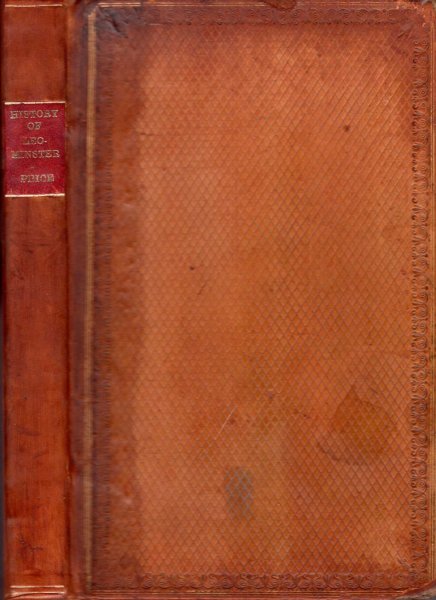Image for An Historical & Topographical Account of Leominister, and it's vicinity ; with An Appendix
