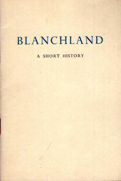 Image for Blanchland - a short history