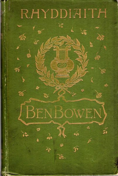Image for Rhyddiaith Ben Bowen