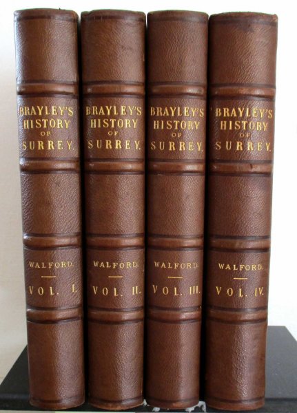 Image for A Topographical History of Surrey (four volumes complete)