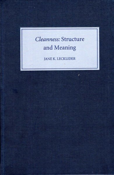 Image for Cleanness : Structure and Meaning