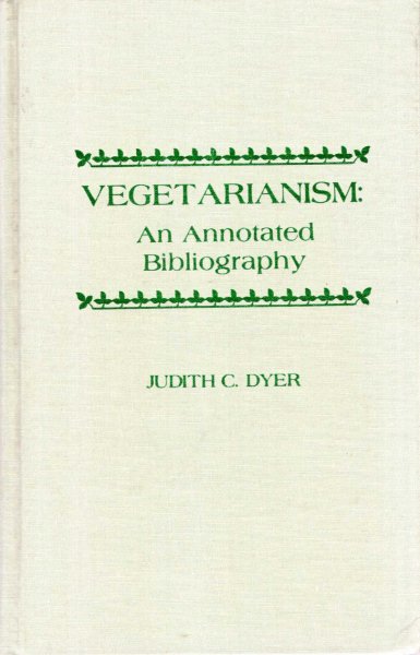 Image for Vegetarianism : An Annotated Bibliography