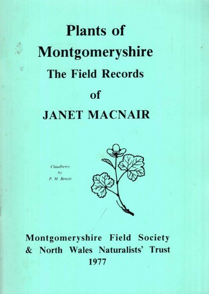 Image for Plants of Montgomeryshire - The Field Records of Janet Macnair