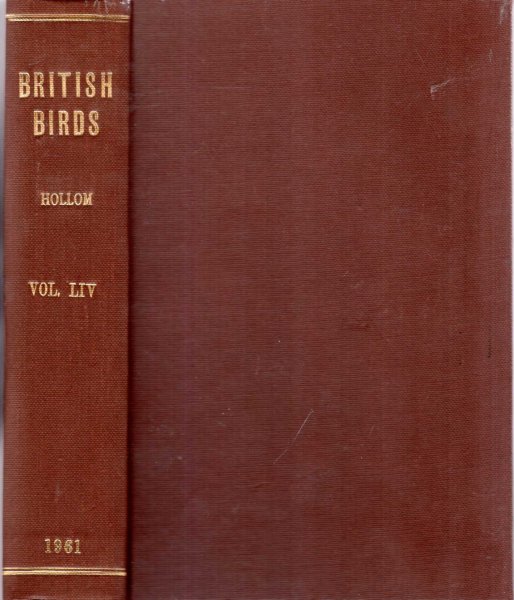 Image for British Birds an Illustrated Monthly Magazine, volume LIV (54) 1961