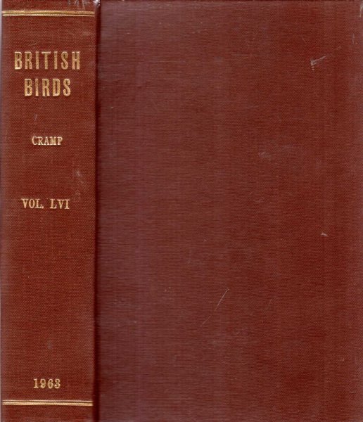 Image for British Birds an Illustrated Monthly Magazine, volume LVI (56) 1963