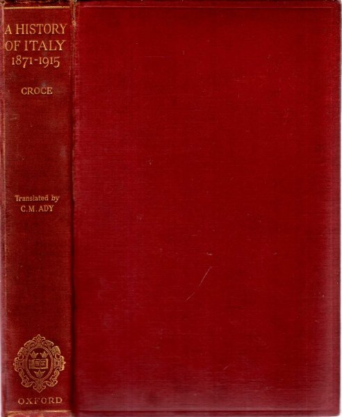 Image for A History of Italy 1871-1915