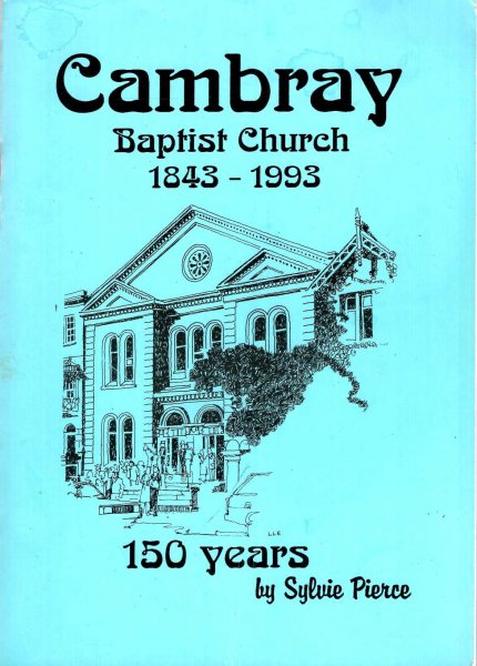 Image for Cambray Baptist Church 1843-1993 - 150 years