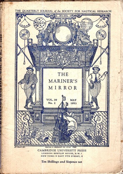 Image for The Mariner's Mirror. The Quarterly Journal of the Society for Nautical Research, volume 39, No 2 : May 1953