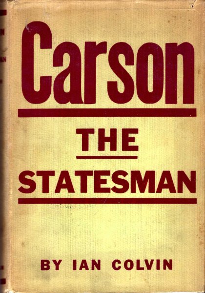 Image for Carson the Statesman