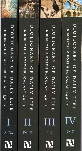 Image for Dictionary of Daily Life in Biblical and Post-Biblical Antiquity (four volumes complete)
