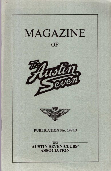 Image for Magazine of the Austin Seven : Publication 1983D