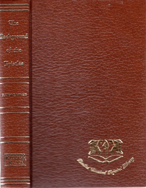 Image for The Background of the Epistles (Limited Classical Reprint Library)
