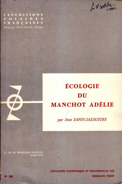 Image for Ecologie du Manchot Adelie