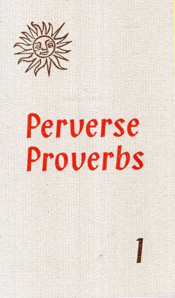 Image for Peverse Proverbs, numbers 1-10 in slipcase