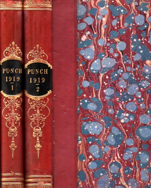Image for Punch or The London Charivari, volumes CLVI & CLVII (156 & 157) , January - December, 1919 (two volumes complete)