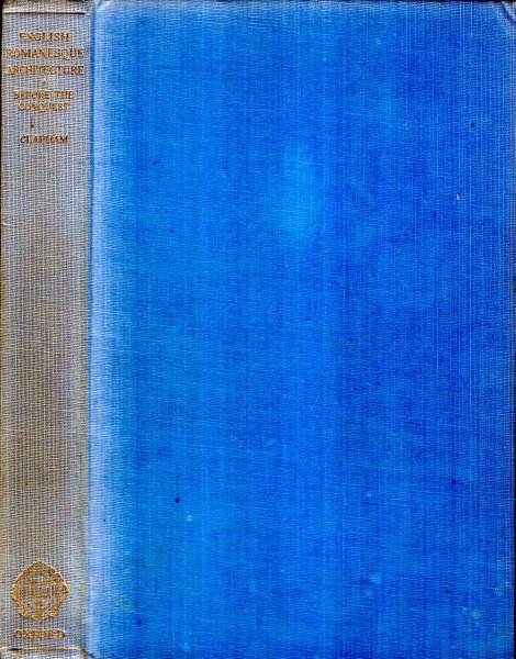 Image for English Romanesque Architercture (two volumes complete)