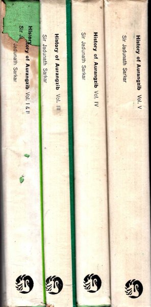 Image for History of Aurangzib, mainly based on Persian Sources (five volumes bound in four books)