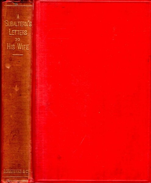 Image for A Subaltern's Letters to his Wife