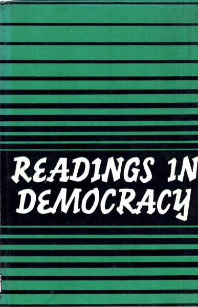 Image for Readings in Democracy