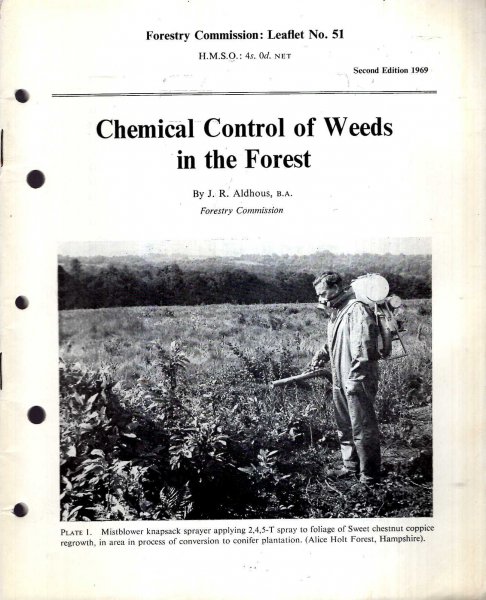 Image for Forestry Commission Leaflet No 51 : Chemical Control of Weeds in the Forest