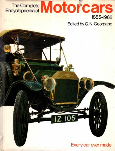 Image for The Complete Encyclopaedia of Motorcars 1885-1968 - every car ever made