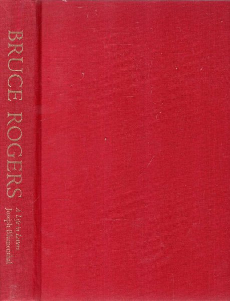 Image for Bruce Rogers : A Life in Letters, 1870-1957.