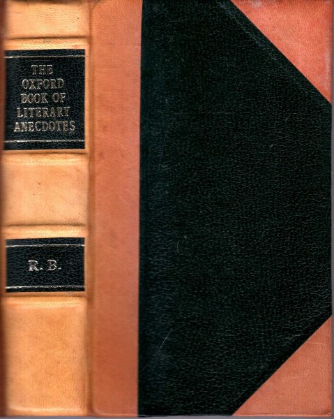 Image for The Oxford Book of Literary Anecdotes