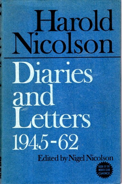 Diaries and Letters 1945-1962 Image for Diaries and Letters 1945-1962
