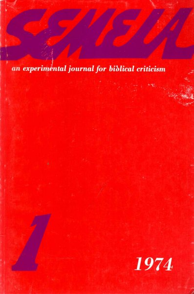 Image for Semeia : an experimental journal for biblical criticism - No 1 : A Sructuralist Approach to the Parables