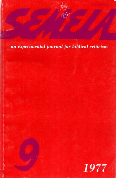 Image for Semeia : an experimental journal for biblical criticism - No 9 : Polyvalent Narration
