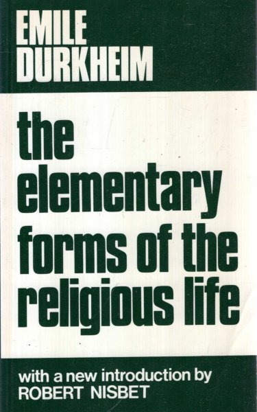 Image for The Elementary Forms of the Religious Life