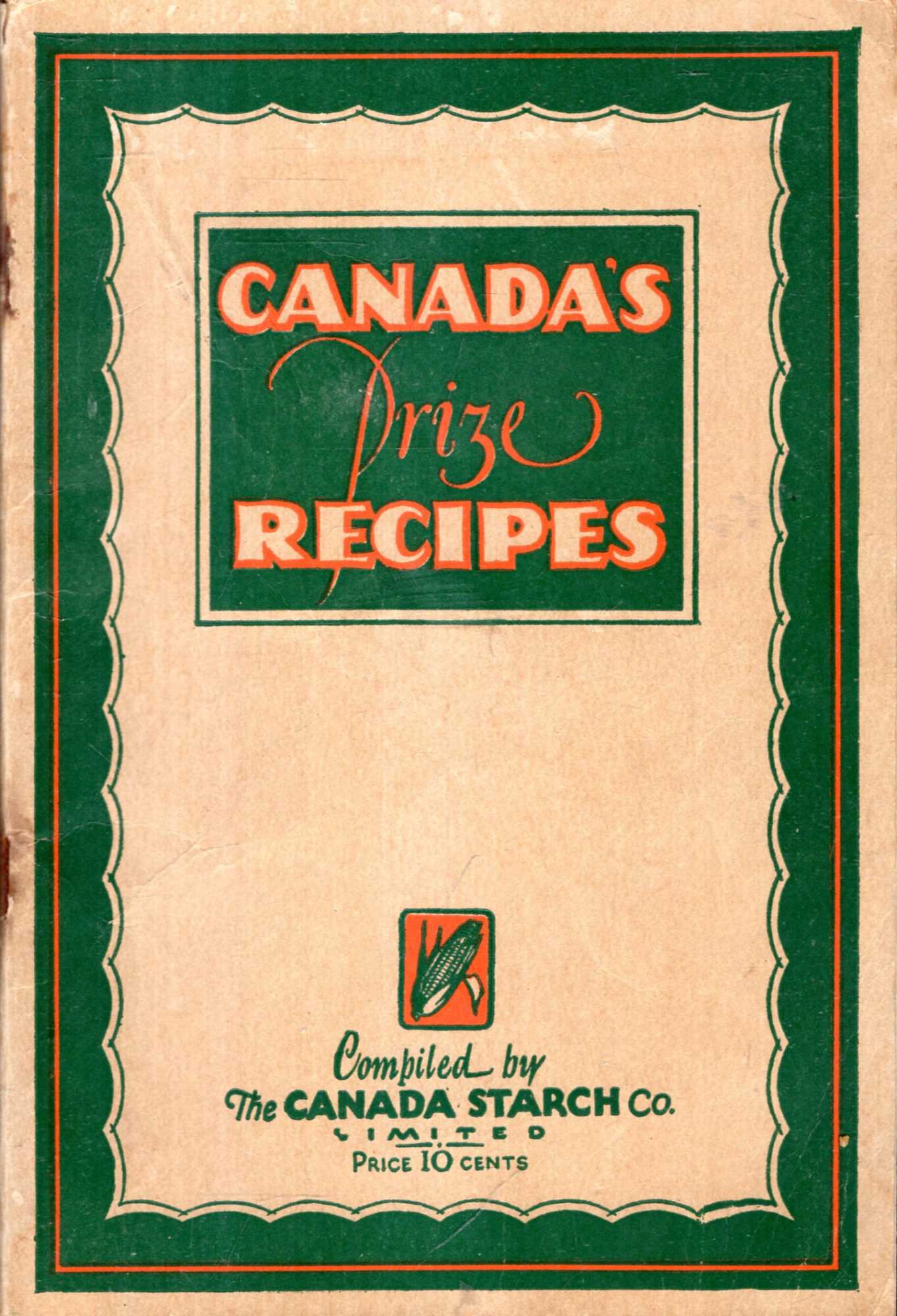 Image for Canada's Prize Recipes