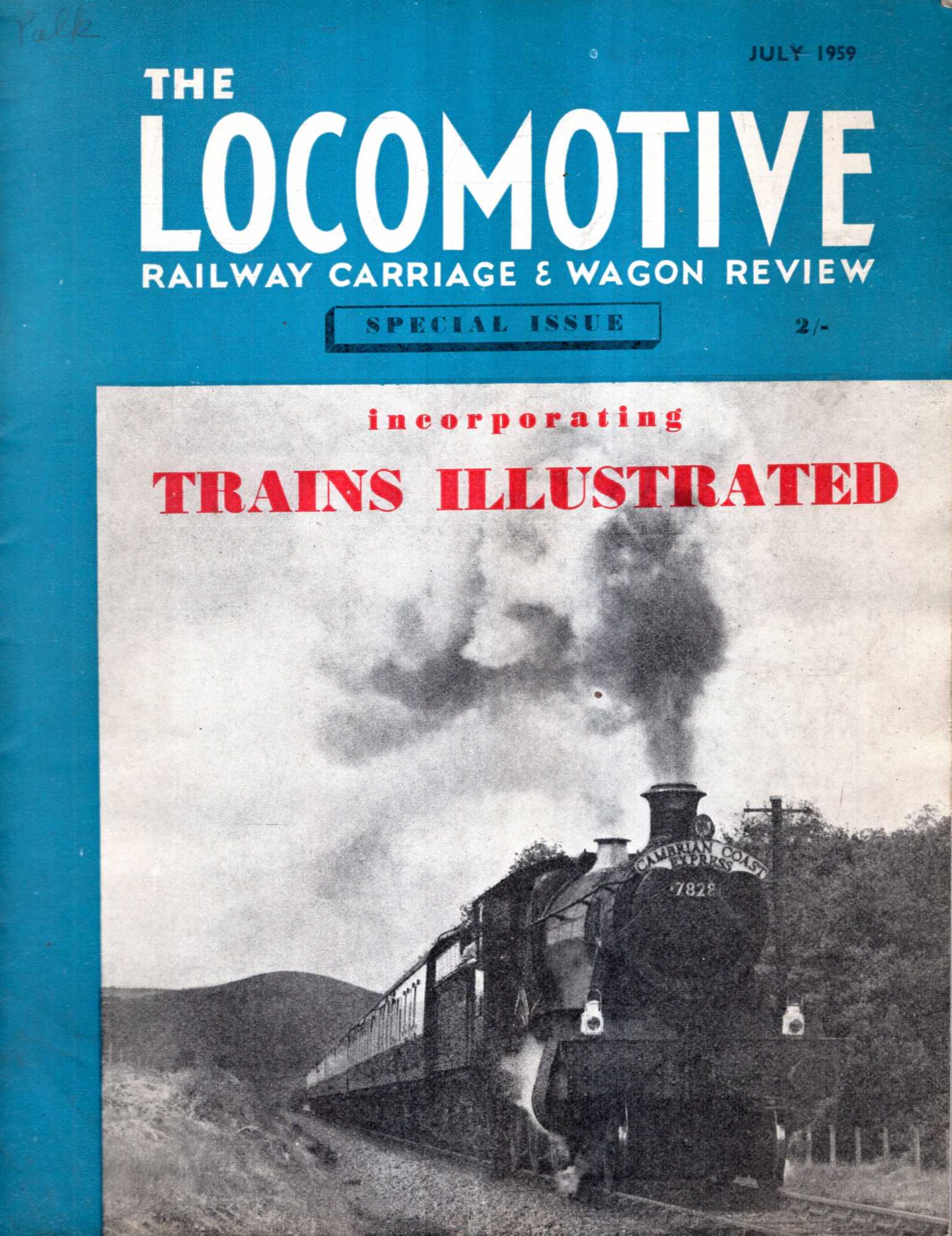 Image for The Locomotive Railway Carriage & Wagon Review: Special Issue of July 1959 incorporating Trains Illustrated
