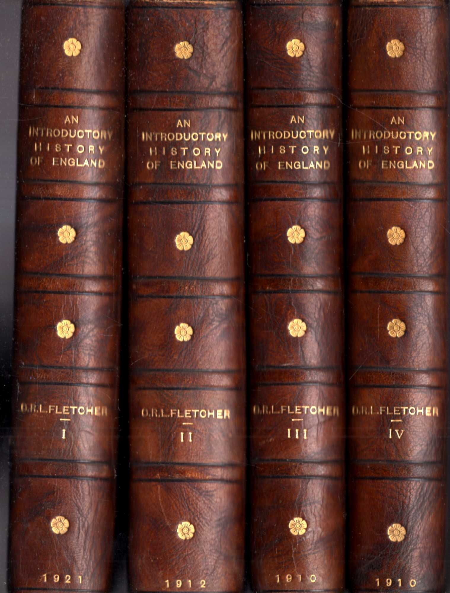 Image for An Introductory History of England : From the earliest times to the close of the Middle Ages (four volumes complete)