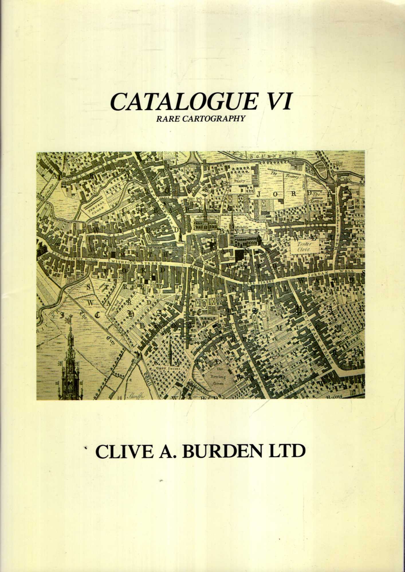 Image for Clive A Buren : Catalogue VI Rare Cartography, 2010