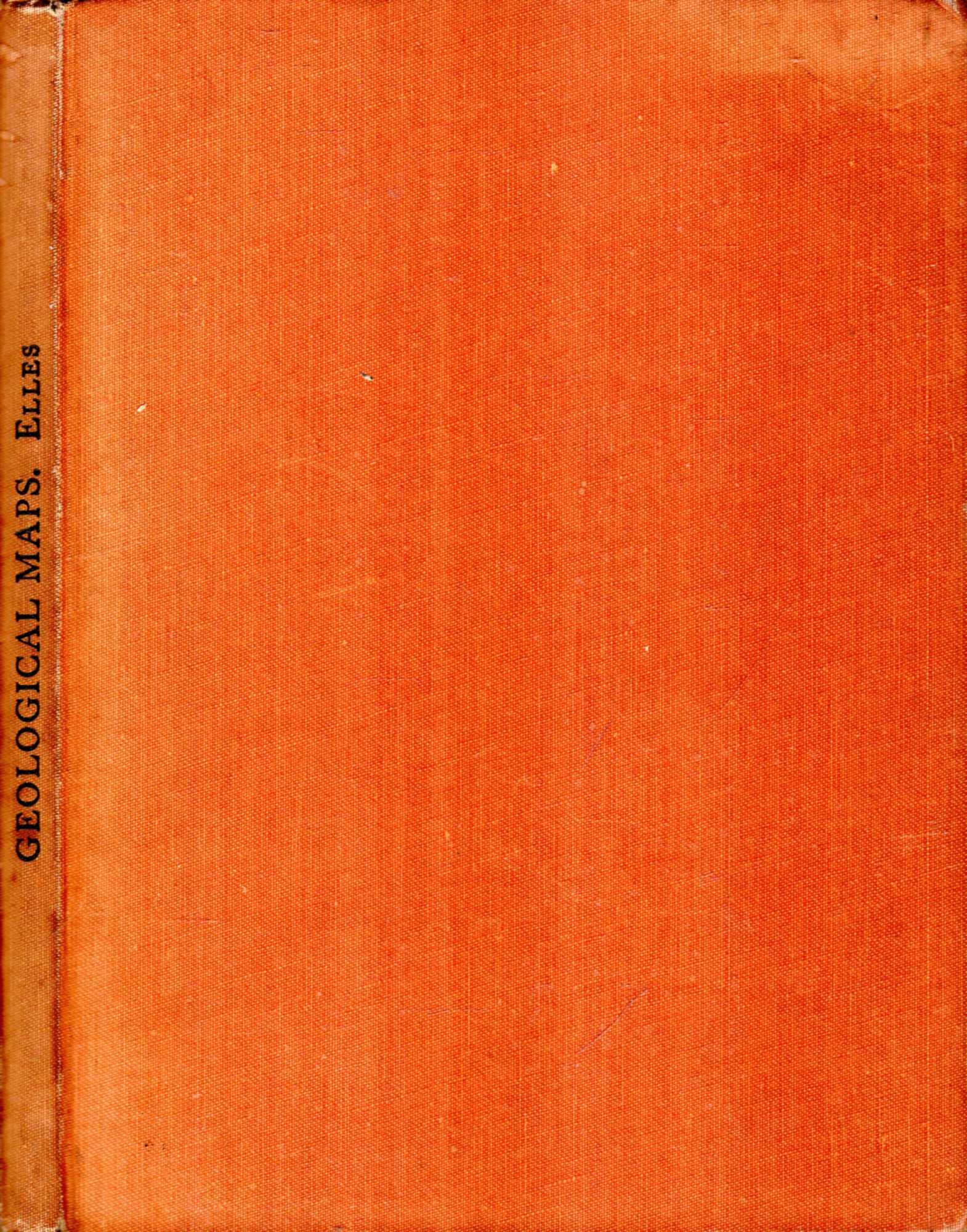 Image for The Study of Geological Maps