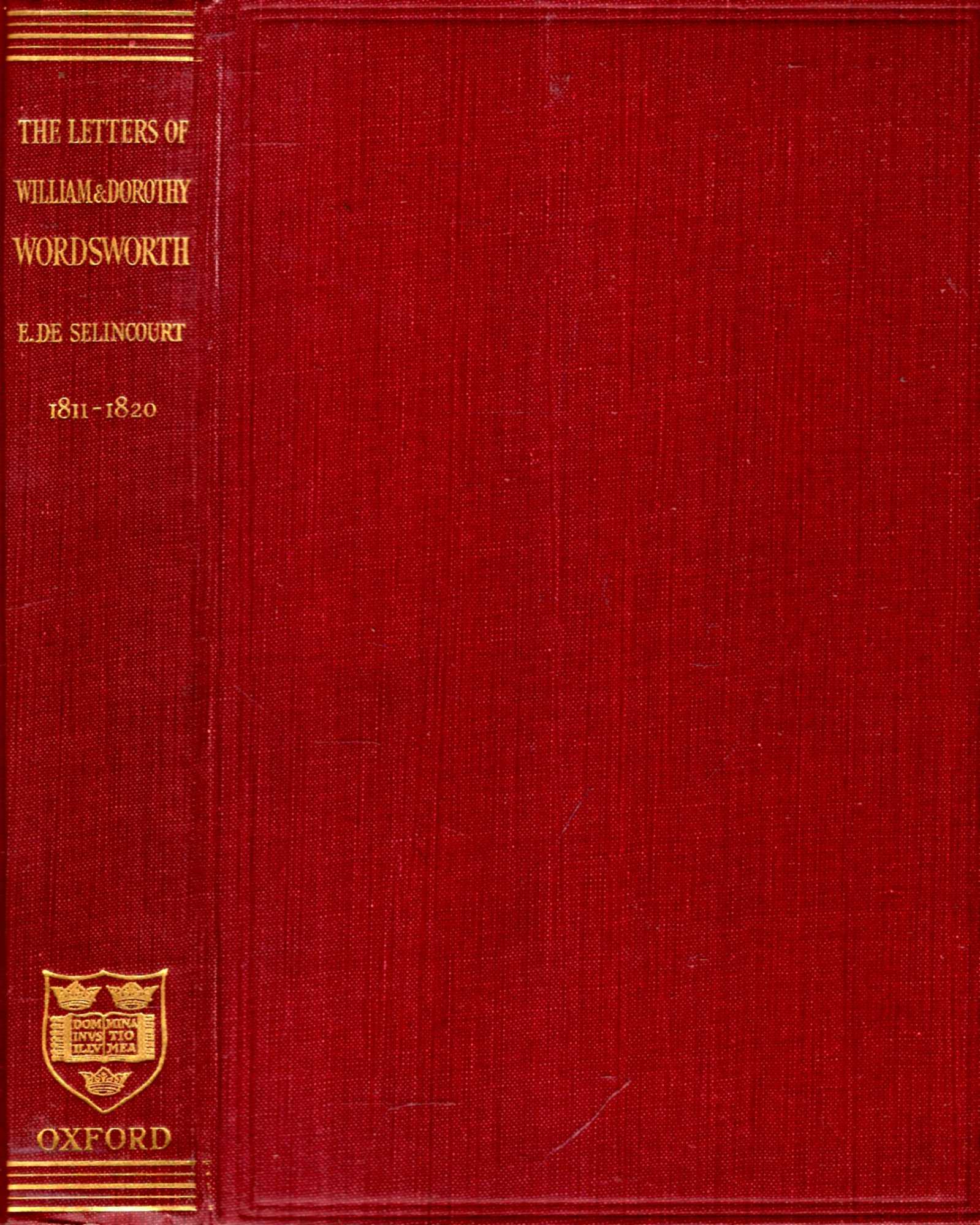 Image for The Letters of William and Dorothy Wordsworth : The Middle Years, volume II August 1811 - 1820