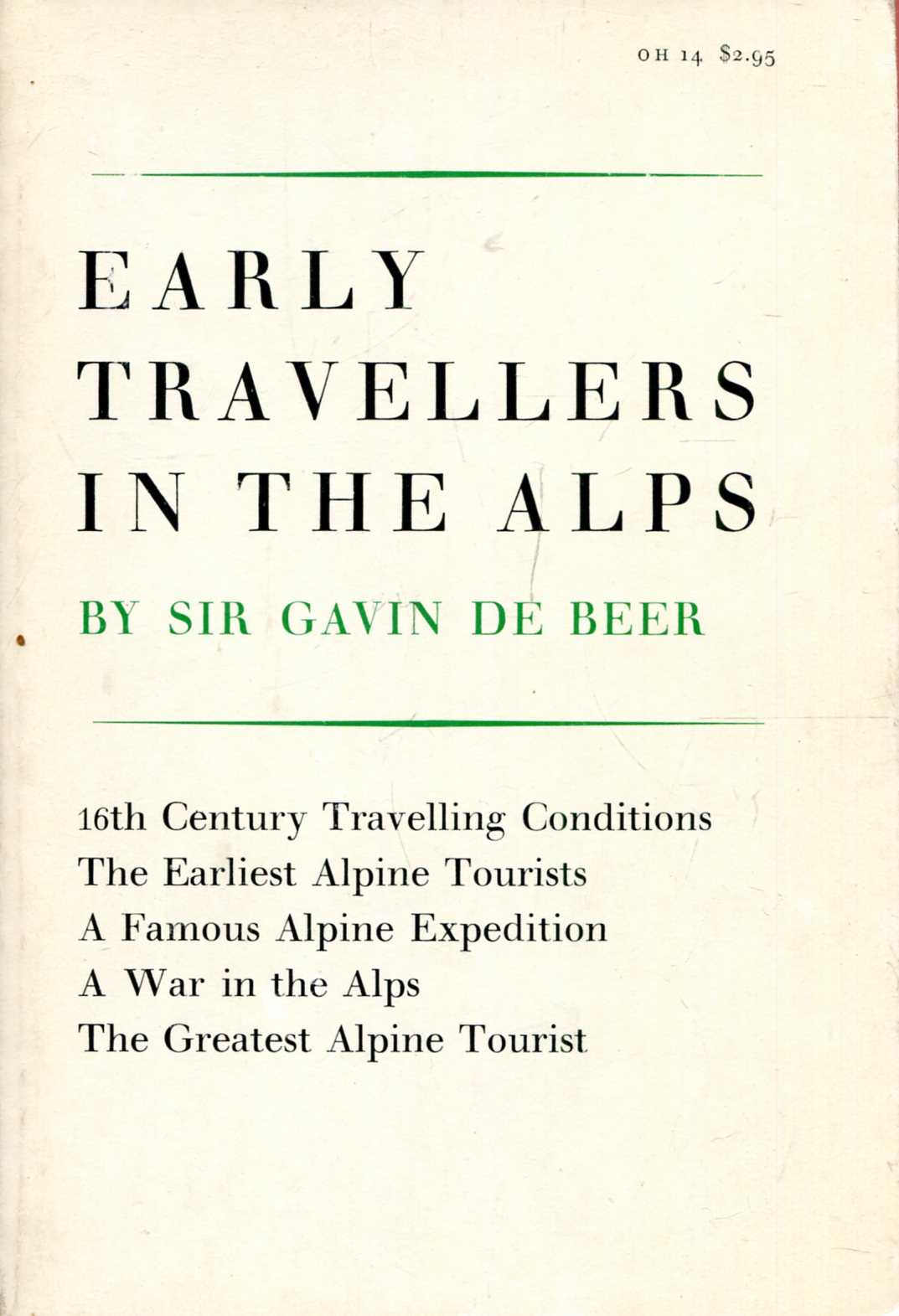 Image for Early Travellers in the Alps