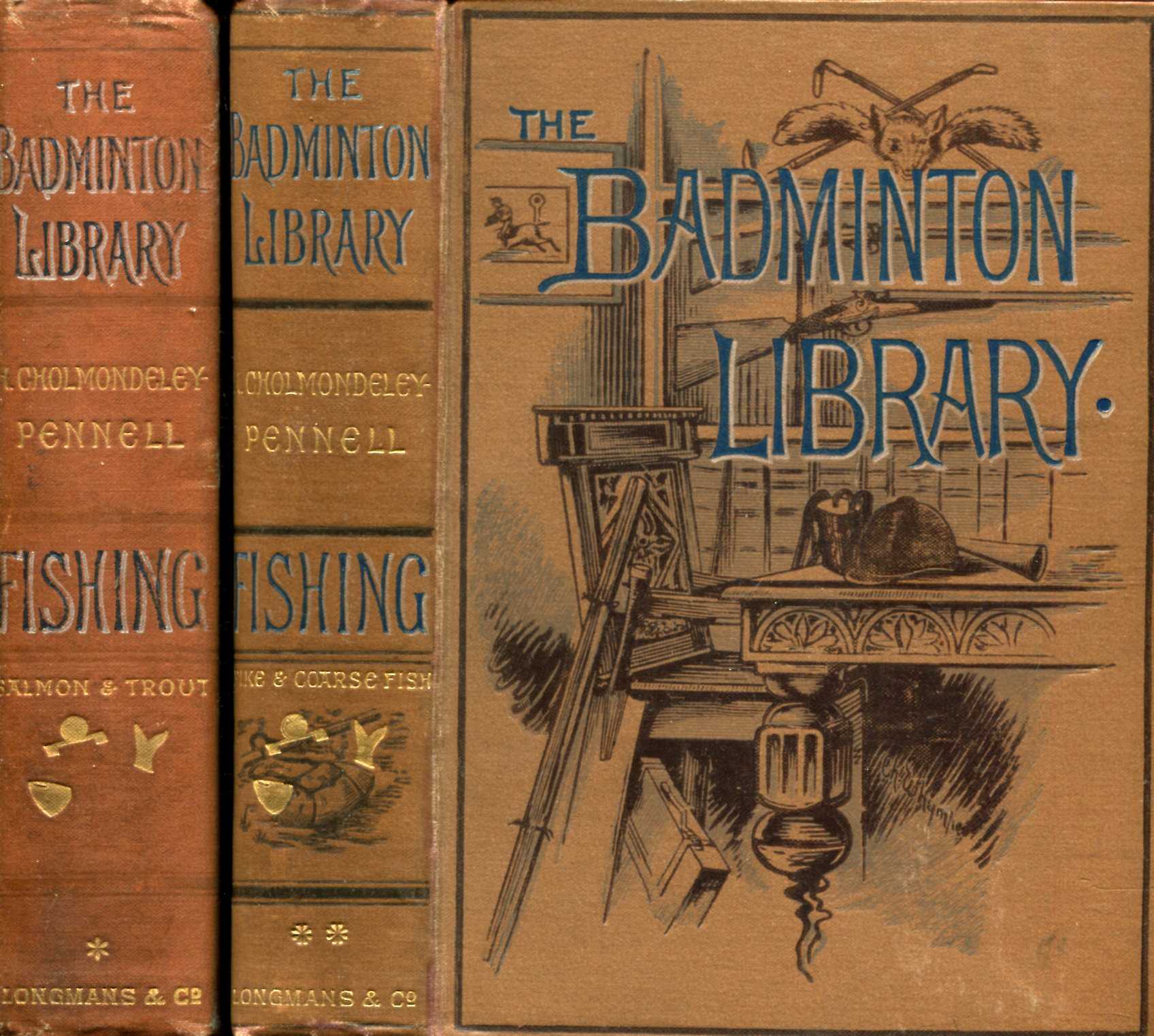 Image for The Badminton Library : Fishing Salmon and Trout & Oike and Other Coarse Fishing (two volumes)
